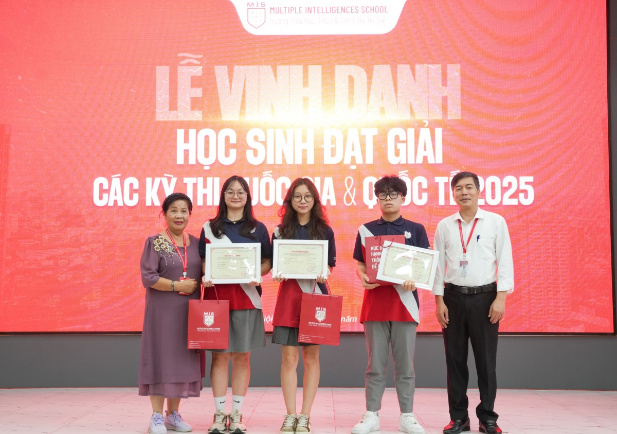 Học sinh MIS vang danh ở kỳ thi Học sinh giỏi cấp Thành phố, sân chơi ASMO và đấu trường STEAM CUP Malaysia 2025