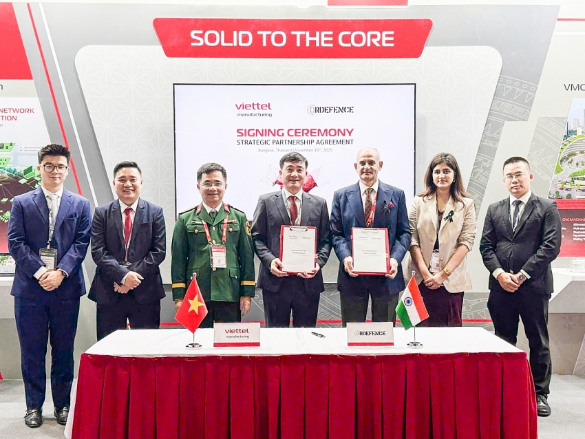 Viettel ký kết hợp tác chiến lược với Ordefence Systems tại Triển lãm Quốc phòng & An ninh 2025