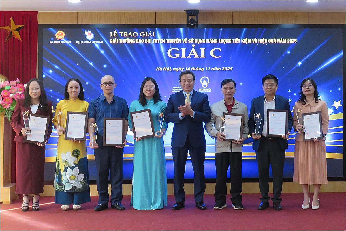 Tạp chí Tự động hóa Ngày nay nhận giải C - Giải Báo chí tuyên truyền sử dụng năng lượng tiết kiệm và hiệu quả năm 2025