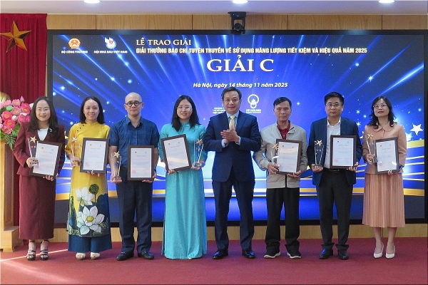 Tạp chí Tự động hóa Ngày nay nhận giải C - Giải Báo chí tuyên truyền sử dụng năng lượng tiết kiệm và hiệu quả năm 2025