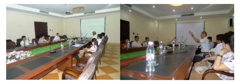 Hình 2: Hội thảo tại Công ty tuyển than Hòn Gai ngày 22/11/2012