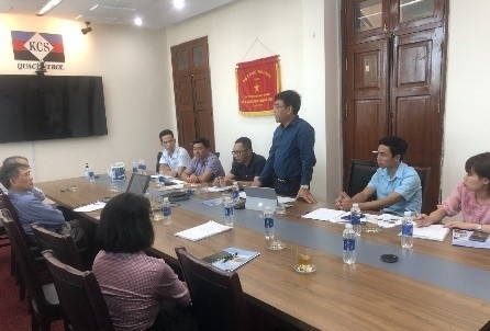 Hình 6. Hội thảo tại Công ty CP Giám định - Vinacomin, Hạ Long, ngày 22/6/2022