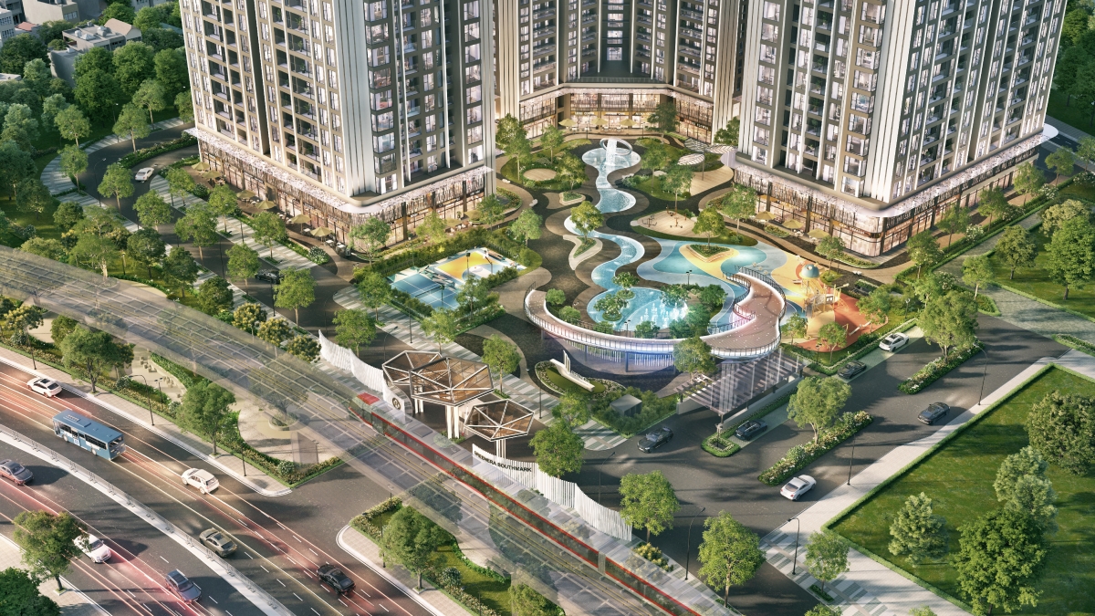 Dòng suối Harmonia - Mạch xanh an lành trong lòng phố