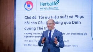 Herbalife Vietnam đồng hành cùng Liên Đoàn Bóng Đá Việt Nam
