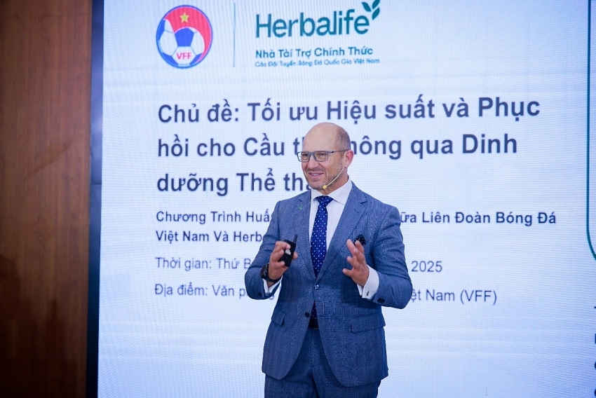 Herbalife Vietnam đồng hành cùng Liên Đoàn Bóng Đá Việt Nam