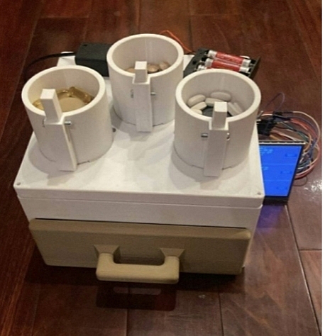 Nghiên cứu thiết kế thiết bị chia thuốc tự động cho gia đình trên nền hệ thống nhúng