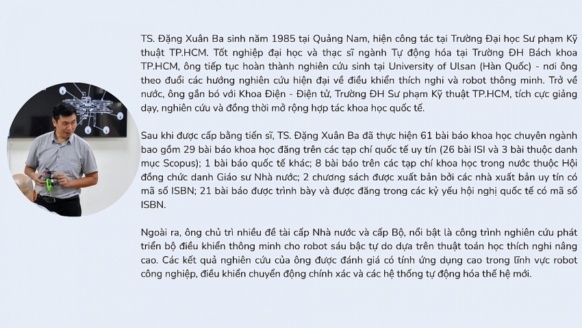 Những gương mặt nổi bật trong danh sách ứng viên GS, PGS Tự động hóa 2025
