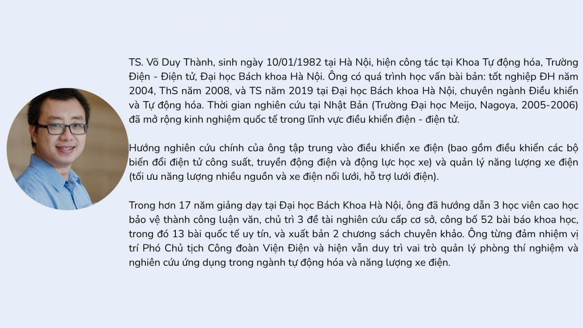 Những Nhà Giáo ưu tú được công nhận chức danh Giáo sư, Phó giáo sư ngành Tự động hóa 2025