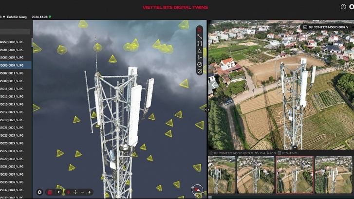 Viettel phát triển bản sao số trạm BTS, cắt giảm tới 50% thời gian và nhân lực khảo sát
