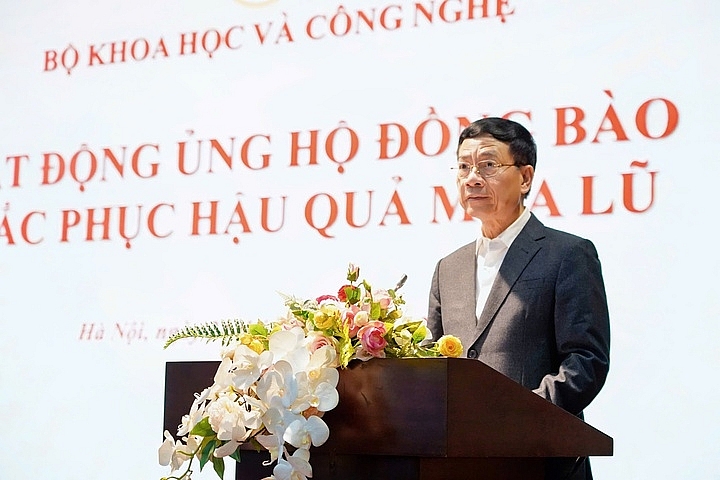 Bộ Khoa học và Công nghệ phát động quyên góp ủng hộ đồng bào miền Trung - Tây Nguyên