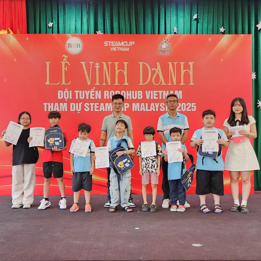 STEAMCUP 2026 chính thức khởi động, mở rộng thành sân chơi Robotics châu Á