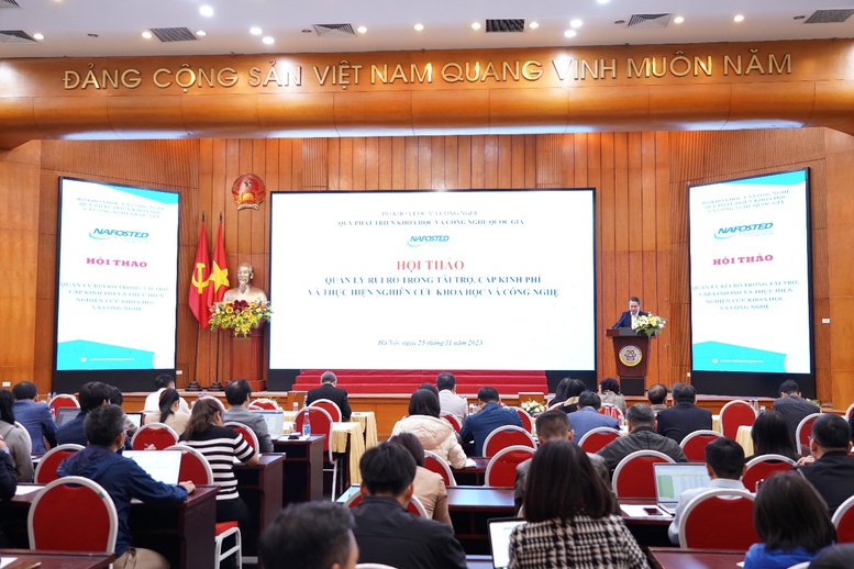 Quản lý rủi ro trong tài trợ và thực hiện nhiệm vụ khoa học và công nghệ