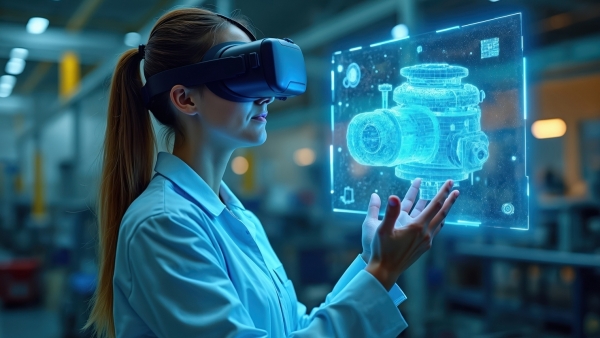 Thiết bị đeo “cầu nối" người và máy giúp ngành sản xuất vượt khủng hoảng lao động