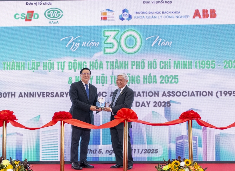 Hội Tự động hóa Thành phố Hồ Chí Minh kỷ niệm 30 năm thành lập