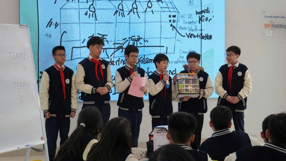 Hà Nội lần đầu triển khai mô hình "Giáo dục STEM - Sở hữu trí tuệ - Khởi nghiệp" theo chuẩn quốc tế