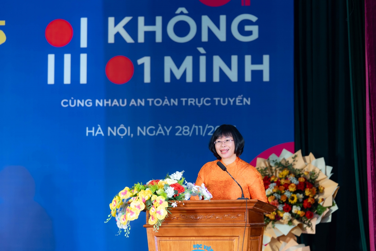 VACCINE SỐ 2025: Vì sự an toàn của phụ nữ và trẻ em gái trên không gian mạng