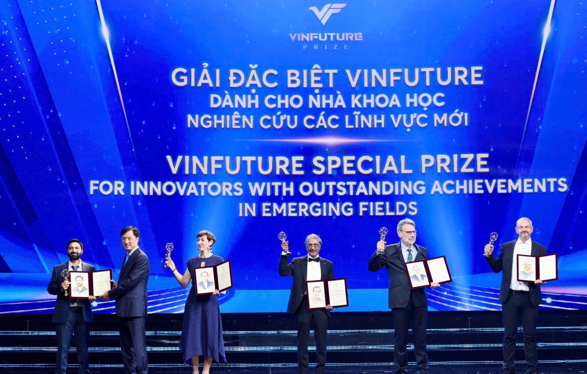 VinFuture 2025 vinh danh những nhà khoa học xuất sắc với tổng trị giá giải thưởng lên tới 4,5 triệu USD