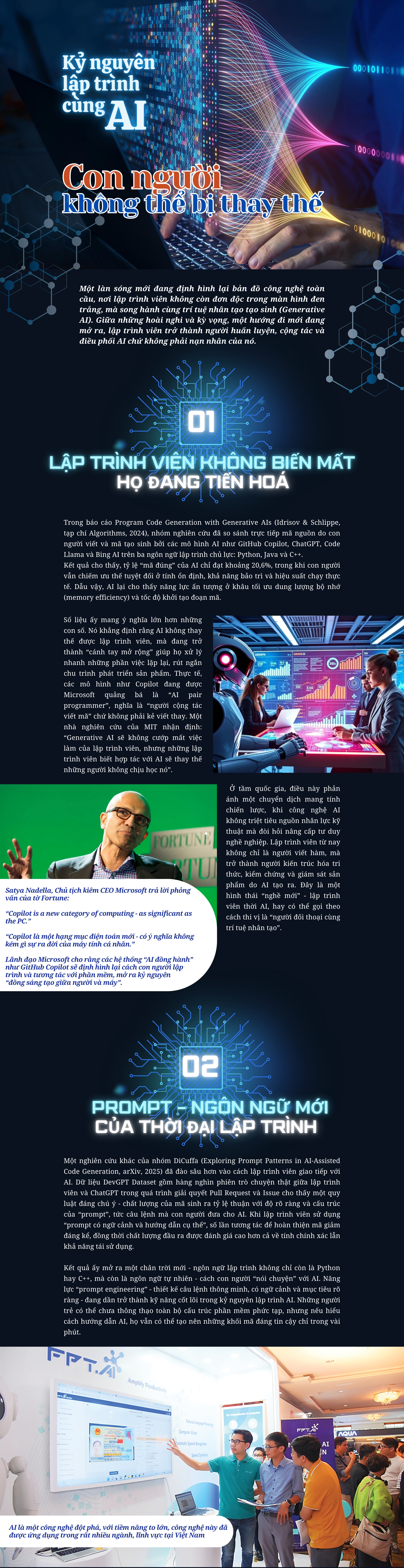 [E-Magazine] Kỷ nguyên lập trình cùng AI - con người không thể bị thay thế