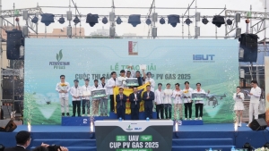 Sôi động chung kết Cuộc thi Sáng tạo UAV 2025 - Cup PV GAS "Vùng trời quê hương"