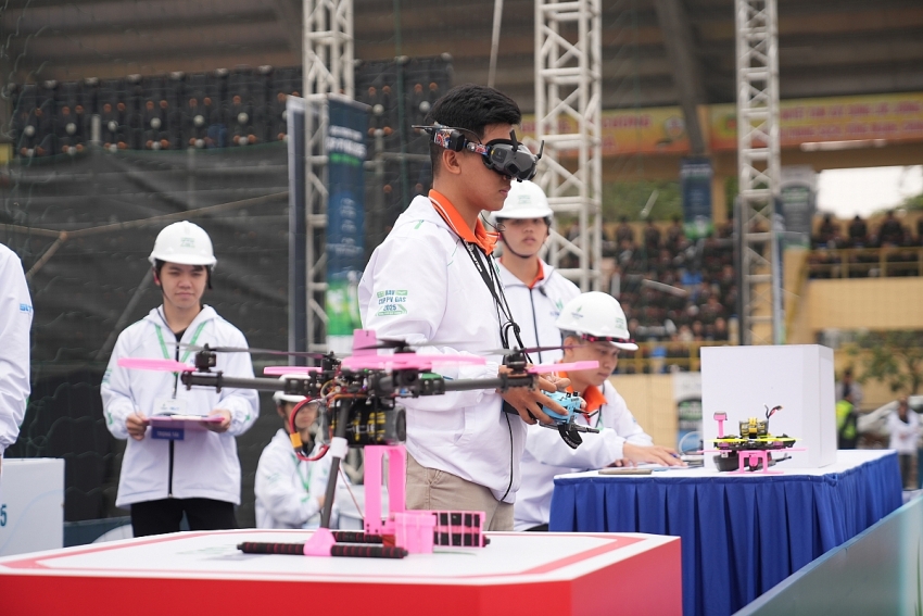 Sôi động chung kết Cuộc thi Sáng tạo UAV 2025 - Cup PV GAS Vùng trời quê hương