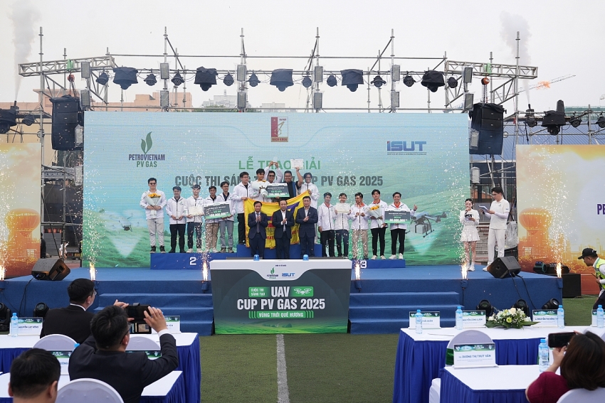 Sôi động chung kết Cuộc thi Sáng tạo UAV 2025 - Cup PV GAS Vùng trời quê hương