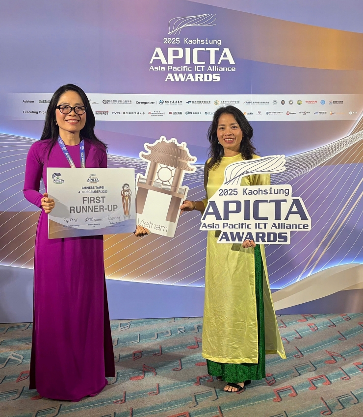 Việt Nam ghi dấu ấn mạnh mẽ tại Giải thưởng APICTA 2025