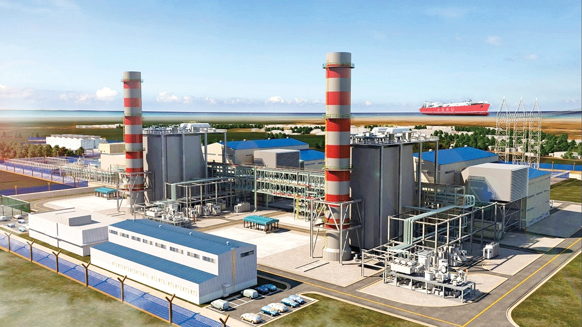 Phối cảnh Nhà máy Điện LNG Bạc Liêu