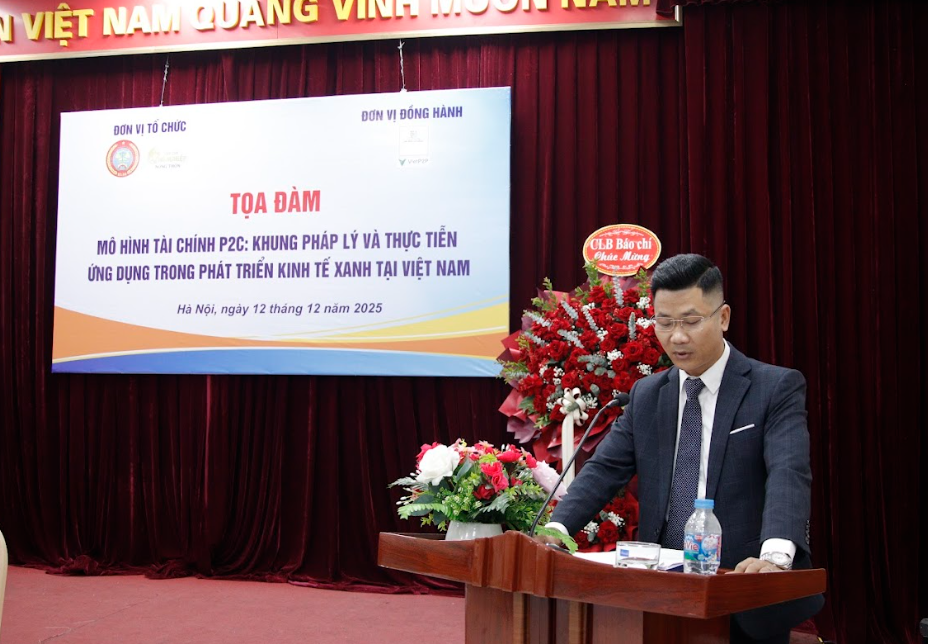 Tọa đàm mô hình tài chính P2C trong phát triển kinh tế xanh: Góc nhìn pháp lý và thực tiễn