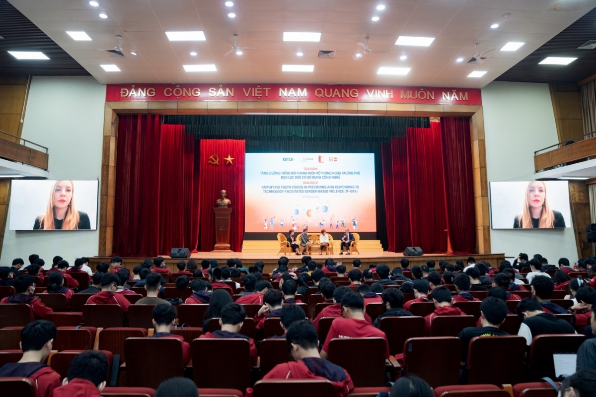 Sinh viên HUST và các trường đại học hành động phòng chống bạo lực trên không gian số