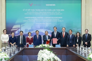 VinSpeed và Siemens Mobility hợp tác triển khai đường sắt tốc độ cao tại Việt Nam