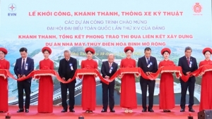 Khánh thành Nhà máy Thủy điện Hòa Bình mở rộng - Thêm 480MW cho hệ thống điện quốc gia