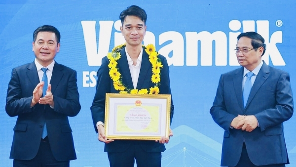 Vinamilk được Bộ Công thương vinh danh doanh nghiệp xuất khẩu tiêu biểu