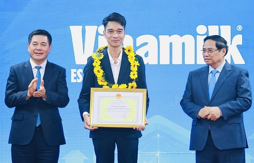 Vinamilk được Bộ Công thương vinh danh doanh nghiệp xuất khẩu tiêu biểu