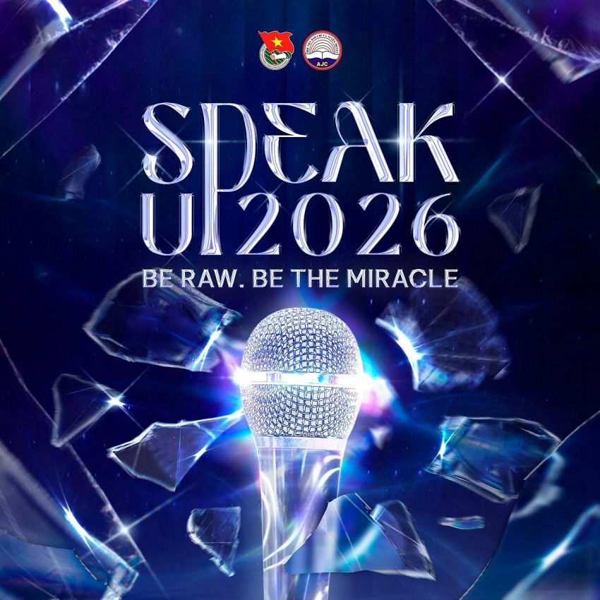 Cuộc thi tìm kiếm Người dẫn chương trình tài năng - SPEAK UP 2026 chính thức khởi động