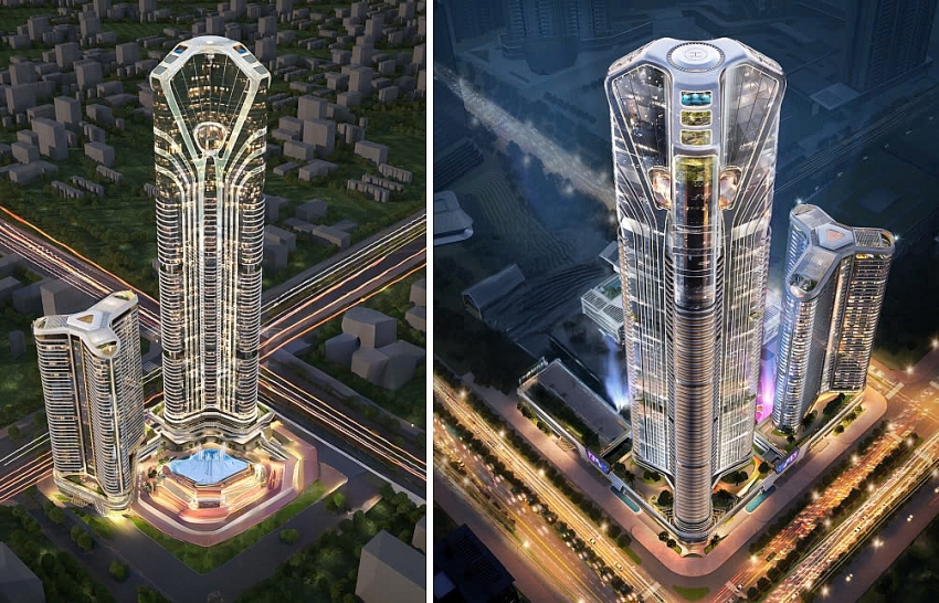 DOJI khởi công Dragon 75 Complex - biểu tượng kiến trúc mới bên Bắc Sông Cấm