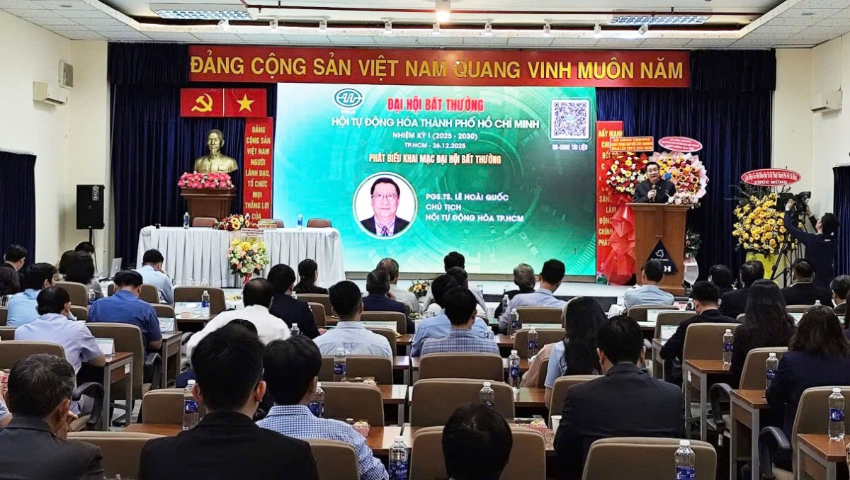 PGS. TS Lê Hoài Quốc tiếp tục được bầu làm Chủ tịch Hội Tự động hóa Thành phố Hồ Chí Minh