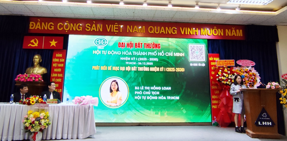 PGS. TS Lê Hoài Quốc tiếp tục được bầu làm Chủ tịch Hội Tự động hóa Thành phố Hồ Chí Minh