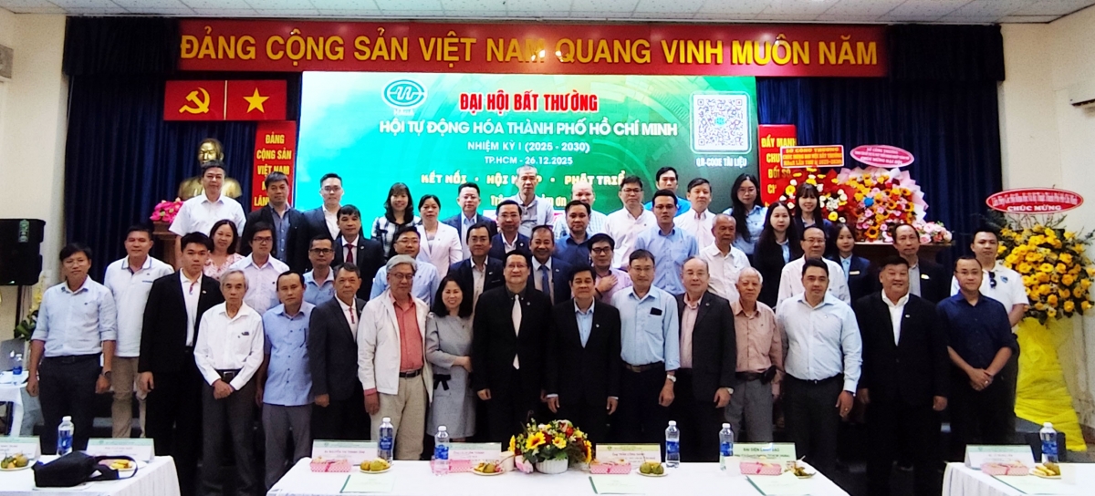 PGS. TS Lê Hoài Quốc tiếp tục được bầu làm Chủ tịch Hội Tự động hóa Thành phố Hồ Chí Minh