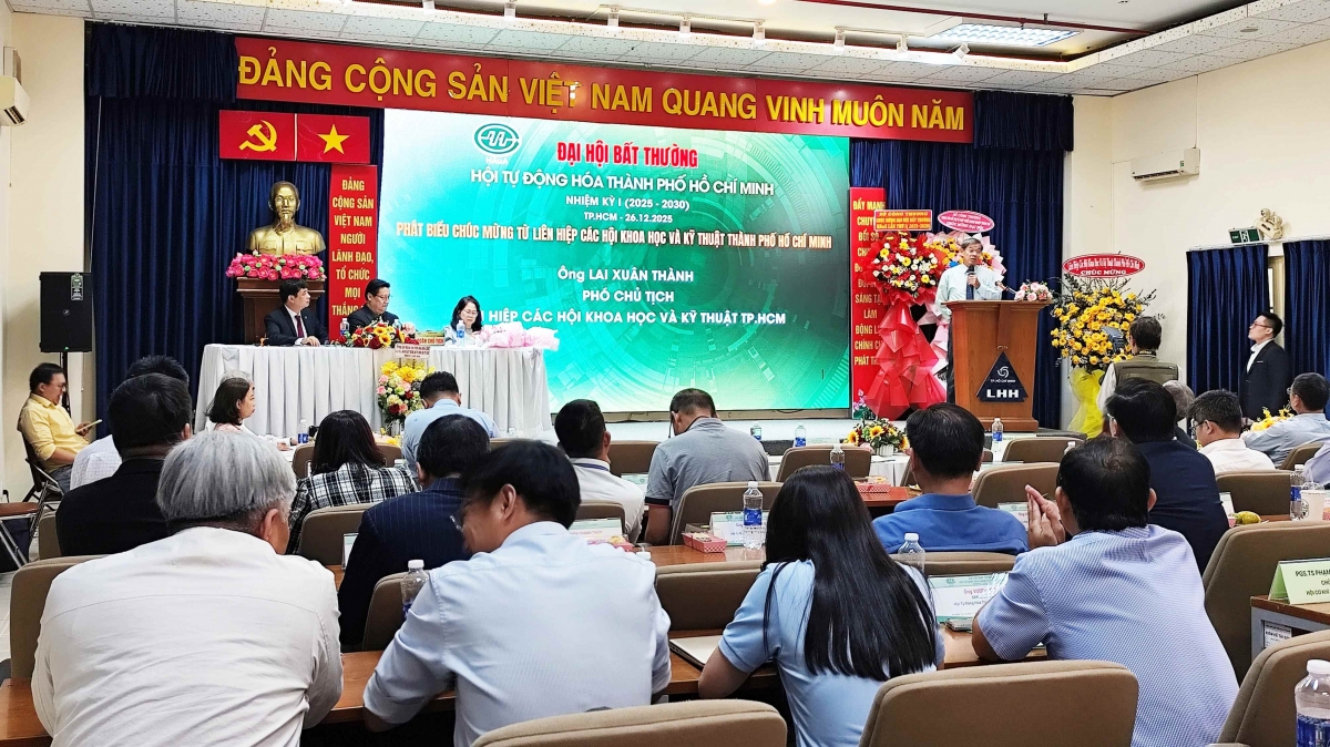 PGS. TS Lê Hoài Quốc tiếp tục được bầu làm Chủ tịch Hội Tự động hóa Thành phố Hồ Chí Minh