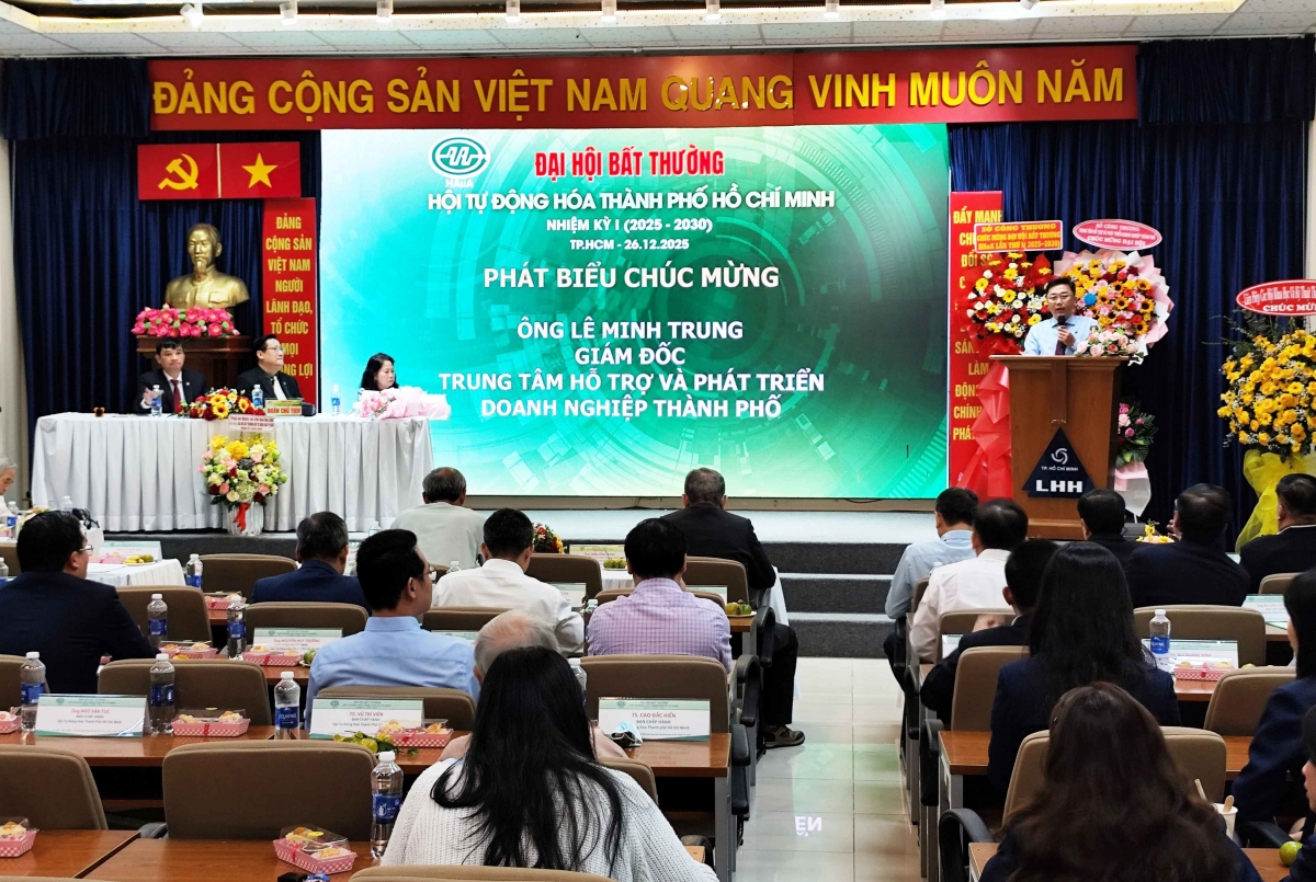 PGS. TS Lê Hoài Quốc tiếp tục được bầu làm Chủ tịch Hội Tự động hóa Thành phố Hồ Chí Minh