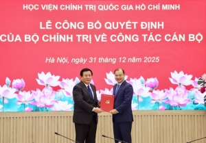 Học viện Chính trị quốc gia Hồ Chí Minh có tân Phó giám đốc