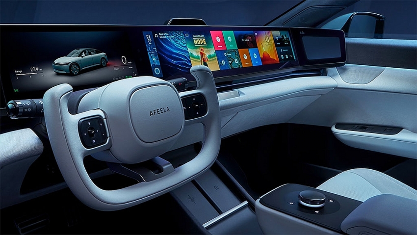 AFEELA 1 - khi Sony và Honda biến khoang xe thành không gian giải trí số