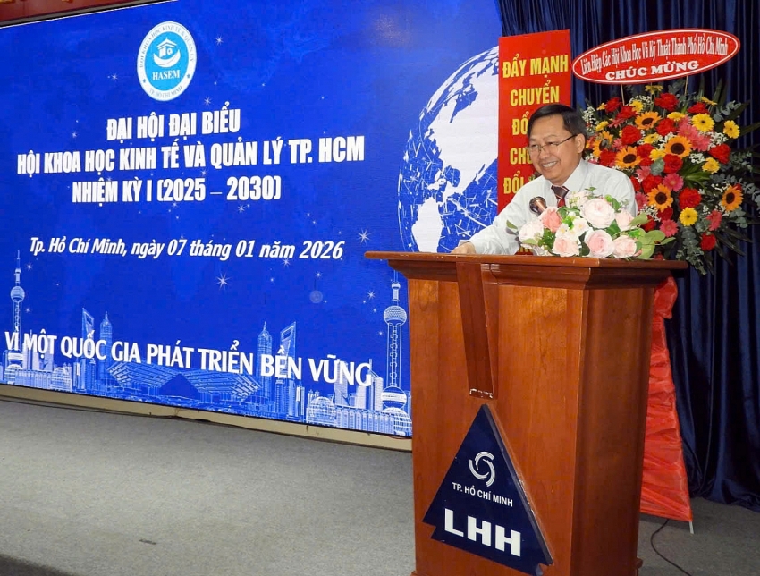 HASEM tổ chức Đại hội Đại biểu nhiệm kỳ I: Tập trung nghiên cứu tư vấn chiến lược phát triển kinh tế đô thị TP.HCM
