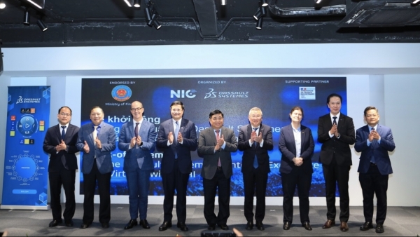 NIC - Dassault Systèmes: Đồng hành phát triển bản sao số, AI và nhân lực công nghệ cao