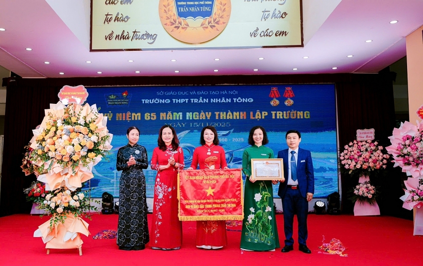 Trường THPT Trần Nhân Tông: 65 năm bền bỉ vun đắp tri thức, khẳng định vị thế giáo dục Thủ đô
