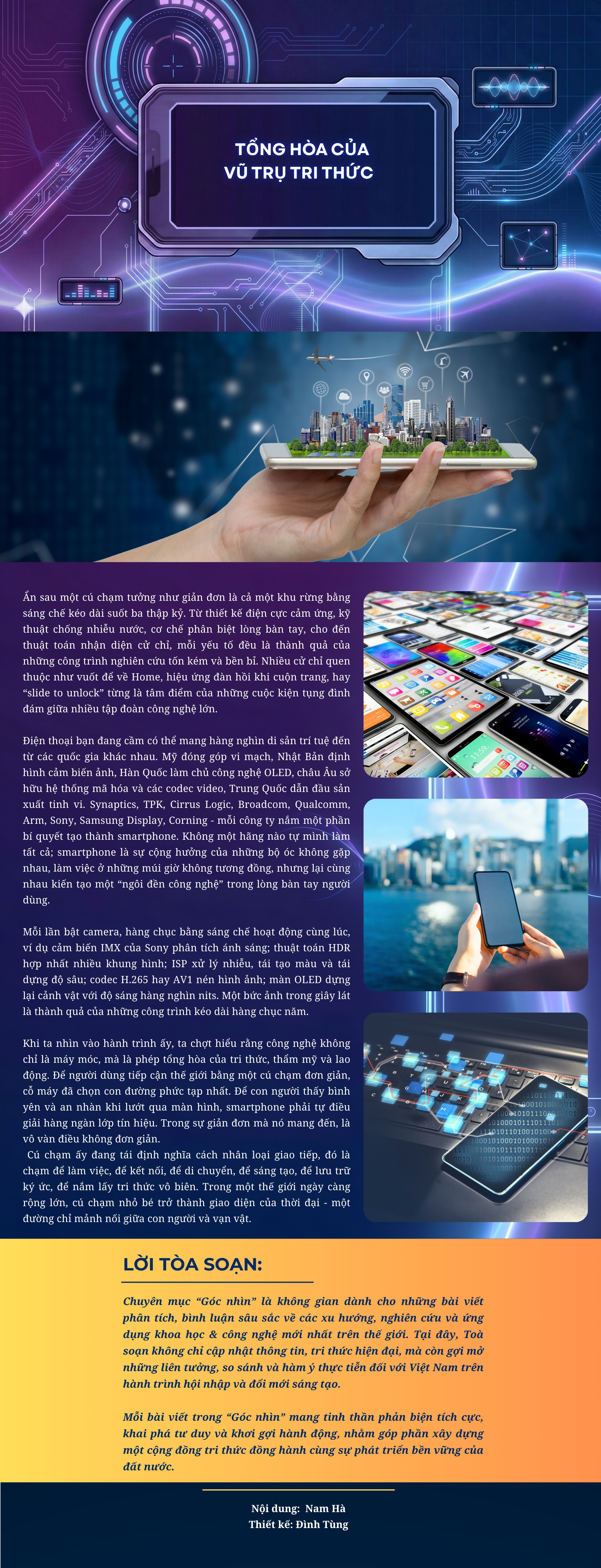 [E-Magazine] Smartphone - Khúc giao hưởng trong lòng bàn tay