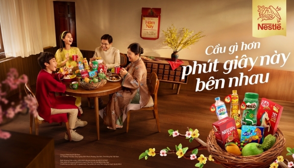 Nestlé Việt Nam lan tỏa thông điệp "Trân quý từng khoảnh khắc sum vầy" trong dịp Tết 2026