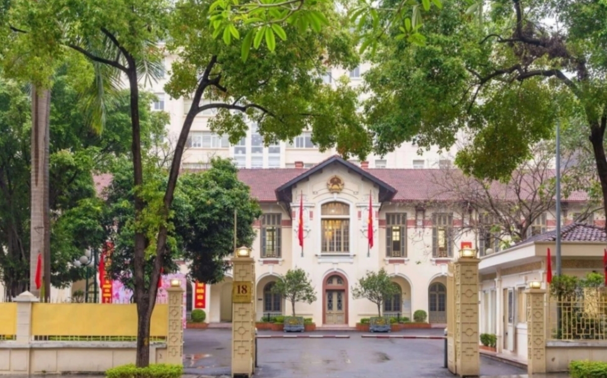 Trụ sở Bộ KH&CN tại số 18 Nguyễn Du, Hà Nội.