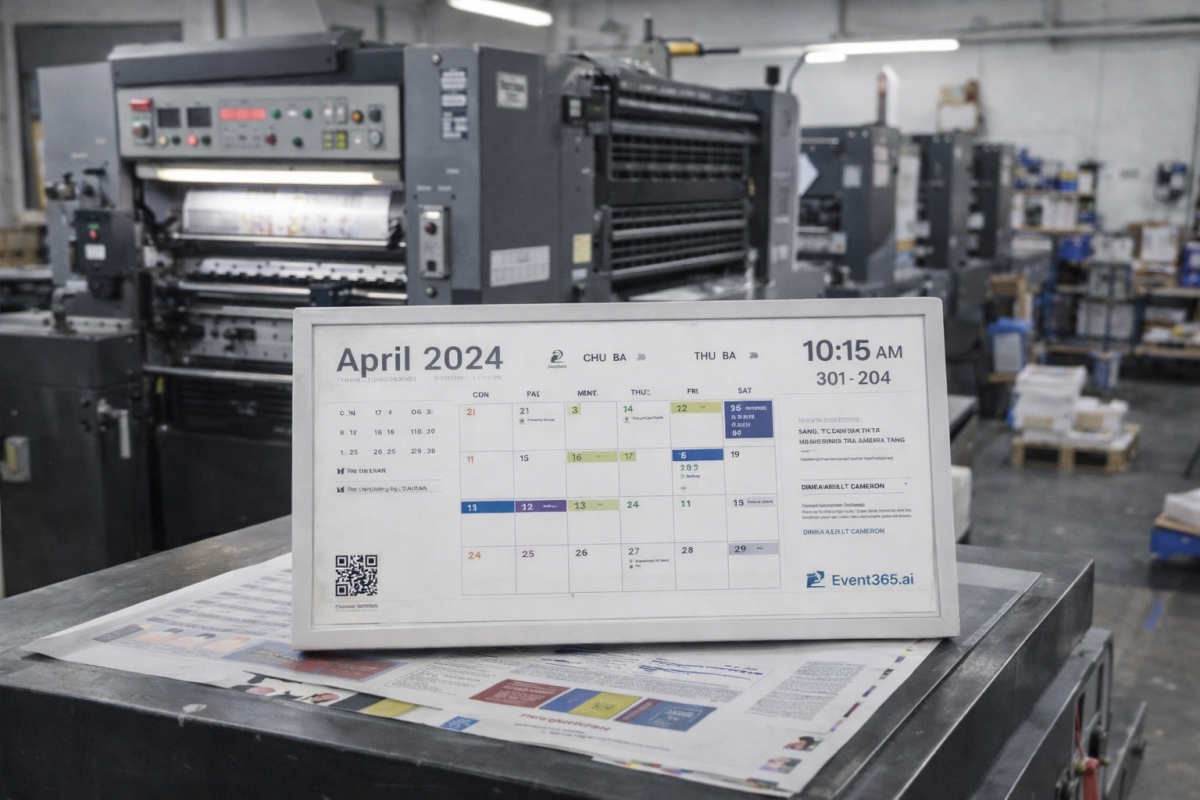 Hình ảnh sản phẩm Lịch điện tử để bàn e-link