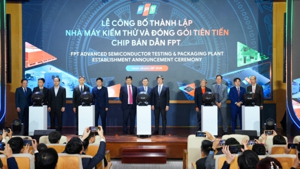 FPT thành lập nhà máy kiểm thử, đóng gói chip bán dẫn đầu tiên do người Việt làm chủ
